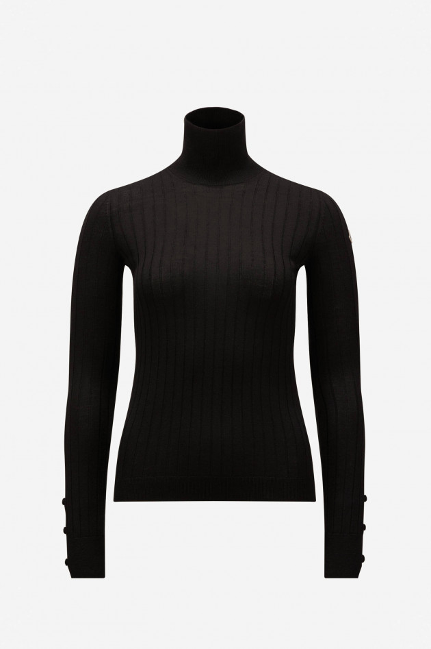 Moncler Rollkragenpullover in Schwarz