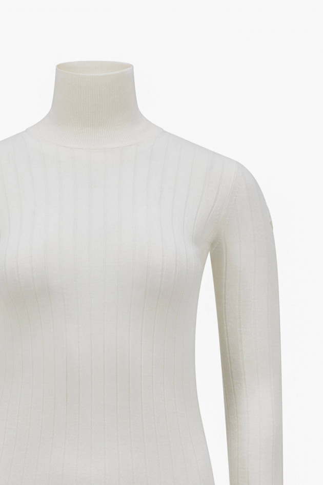 Moncler Rollkragenpullover in Creme