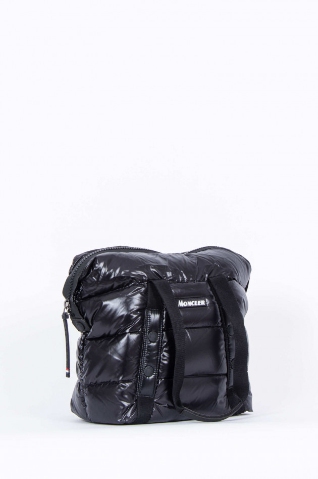 Moncler Daunenhandtasche in Schwarz