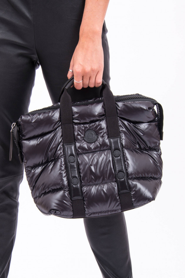 Moncler Daunenstepp Tasche MARNE LARGE in Schwarz