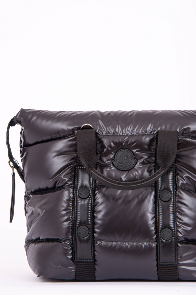 Moncler Daunenstepp Tasche MARNE LARGE in Schwarz