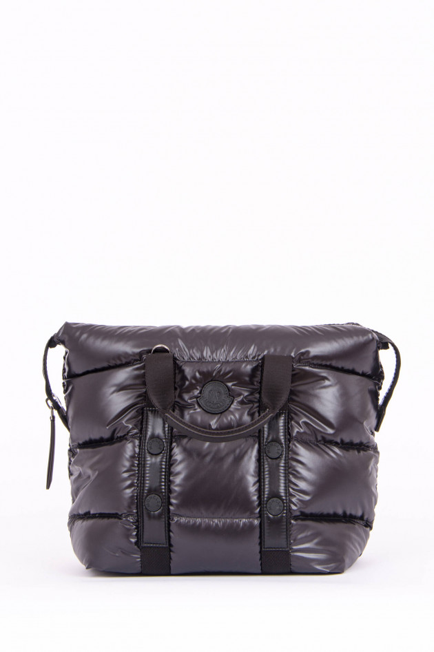 Moncler Daunenstepp Tasche MARNE LARGE in Schwarz