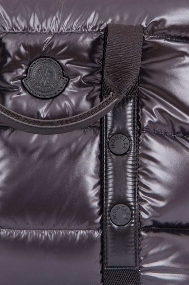 Moncler Daunenstepp Tasche MARNE LARGE in Schwarz