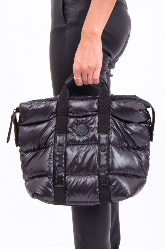 Moncler Daunenstepp Tasche MARNE LARGE in Schwarz