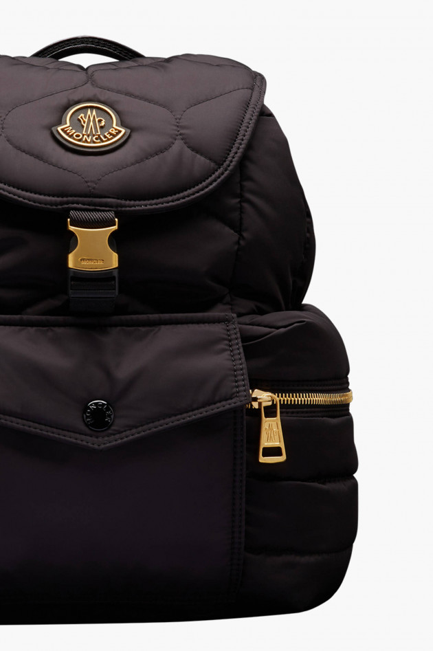 Moncler Rucksack ASTRO in Schwarz