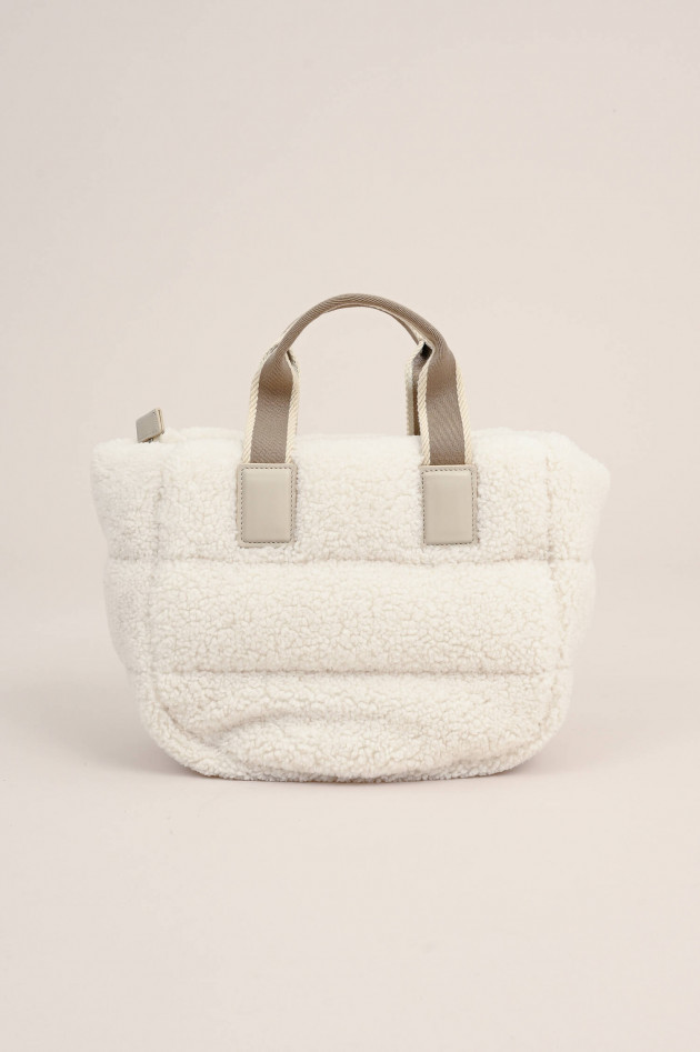 Moncler Mini Tote Bag CARADOC in Natur