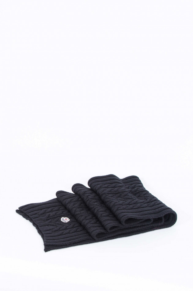 Moncler Strickschal in Schwarz