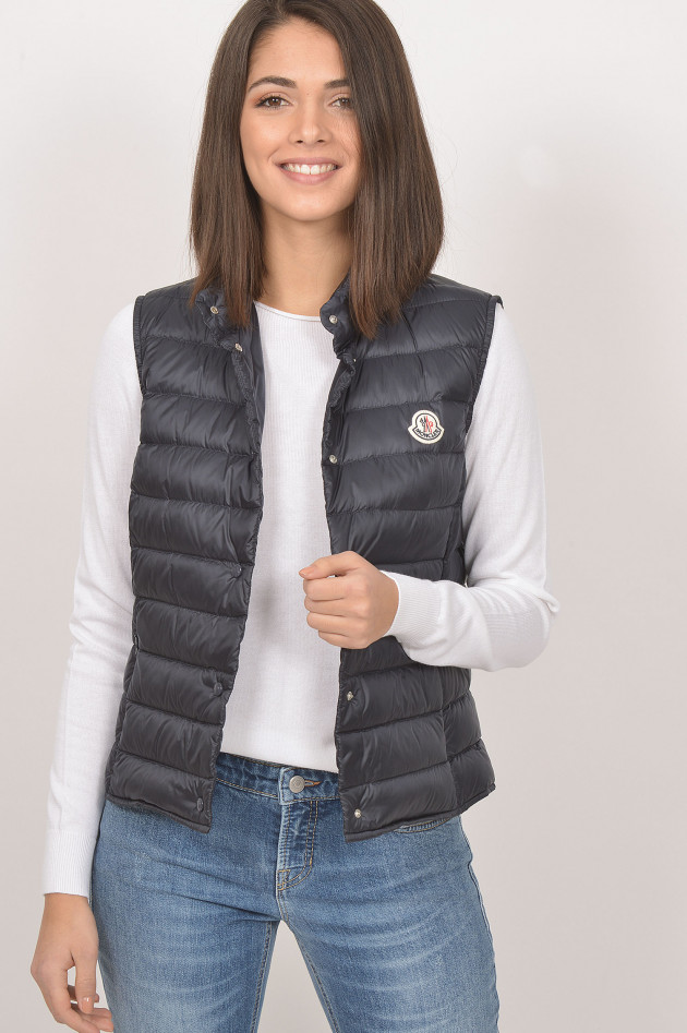 Moncler Leichtdaunengilet LIANE in Marine