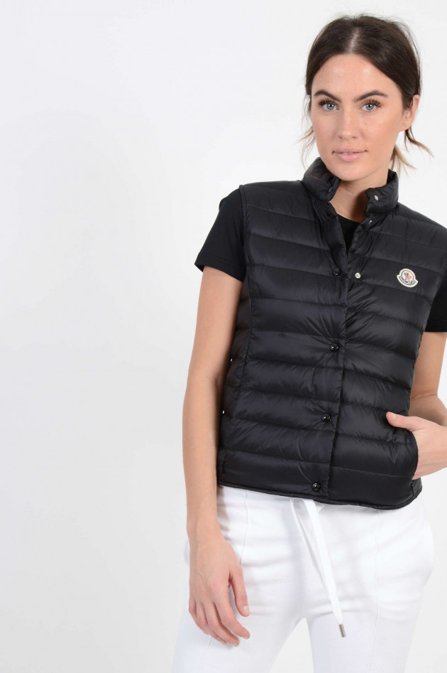 Moncler Leichtdaunengilet LIANE in Schwarz