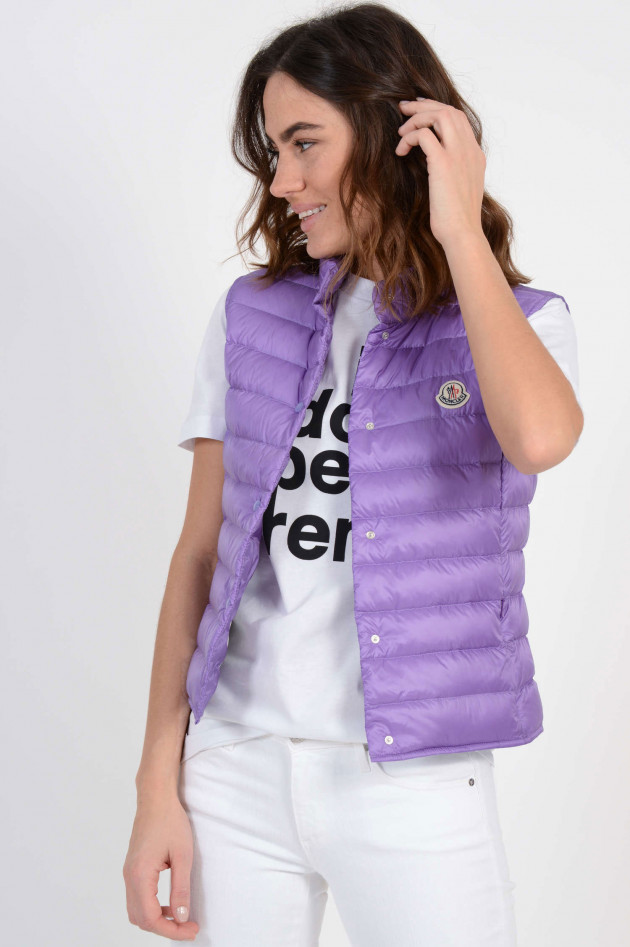 Moncler Ledichtdaunengilet LIANE in Violett