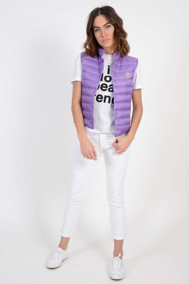 Moncler Ledichtdaunengilet LIANE in Violett