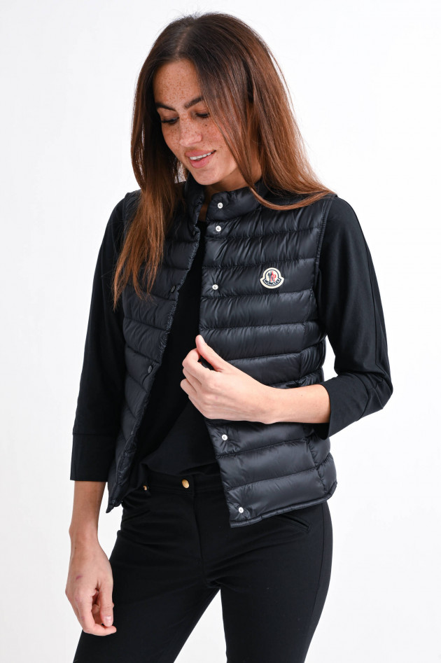 Moncler Leichtdaunengilet LIANE in Schwarz