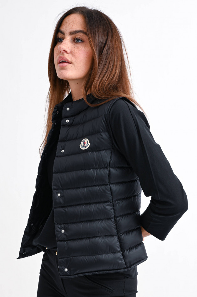 Moncler Leichtdaunengilet LIANE in Schwarz