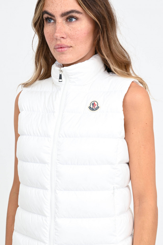 Moncler Gilet GHANY in Weiß