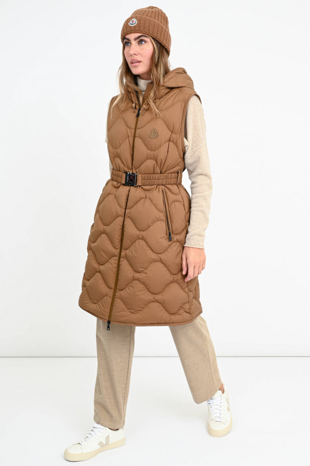 Moncler Daunenweste LIVECHE in Camel
