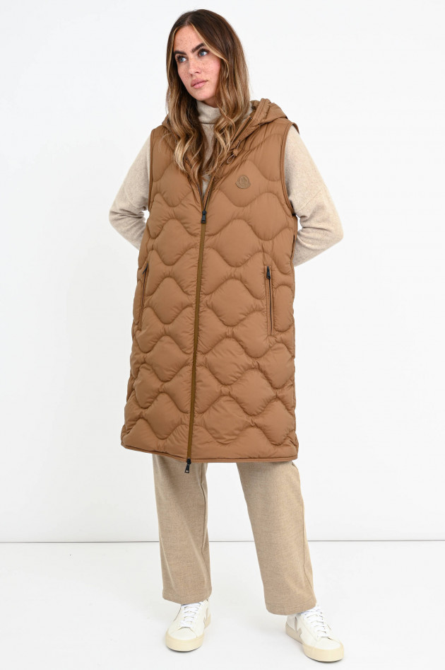 Moncler Daunenweste LIVECHE in Camel