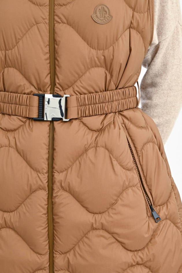 Moncler Daunenweste LIVECHE in Camel