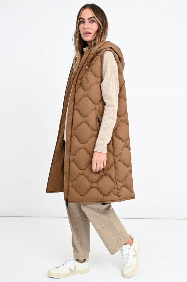 Moncler Daunenweste LIVECHE in Camel
