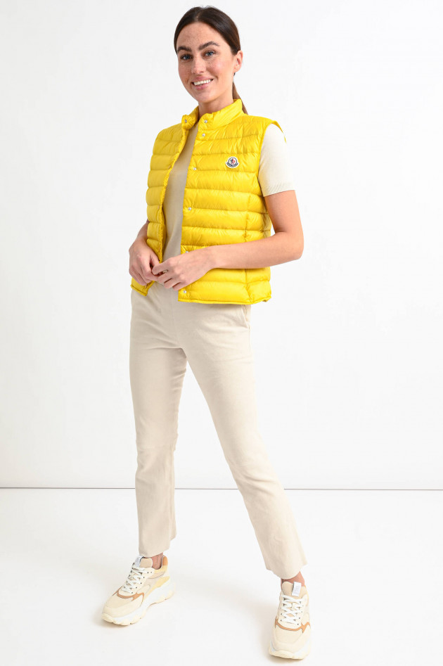 Moncler Leichtdaunengilet LIANE in Gelb