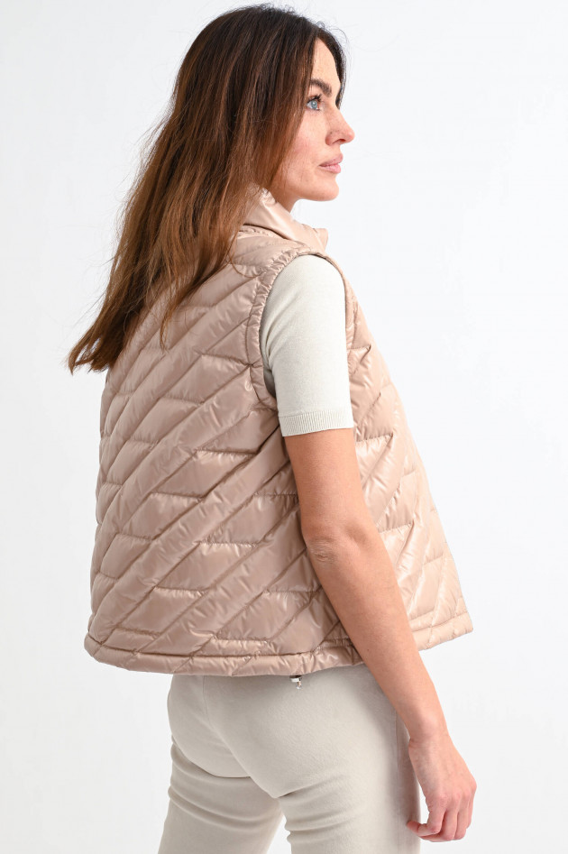 Moncler Daunenweste LECROISIC in Beige