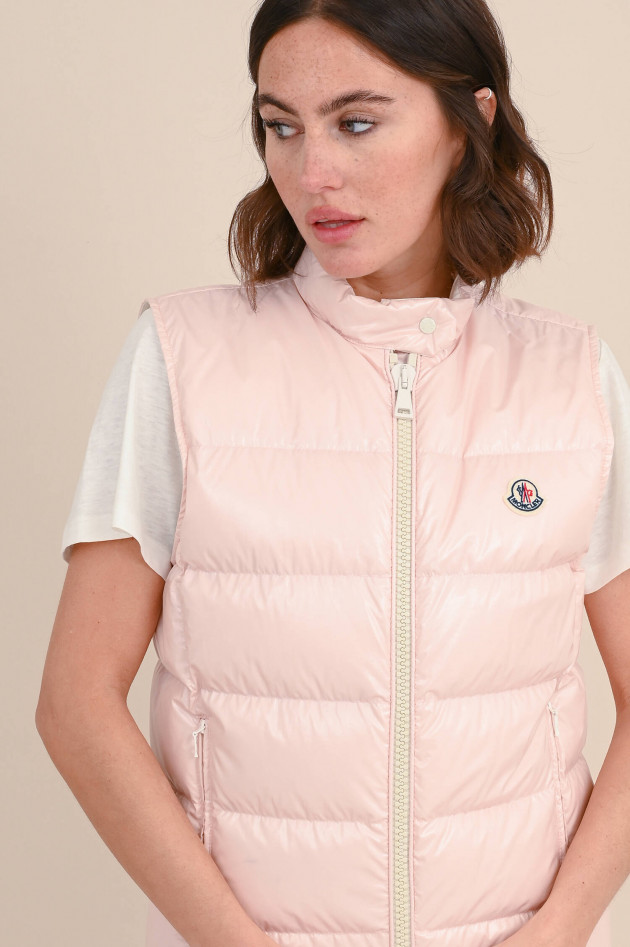 Moncler Daunengilet ALCIBIA in Rosé/Creme