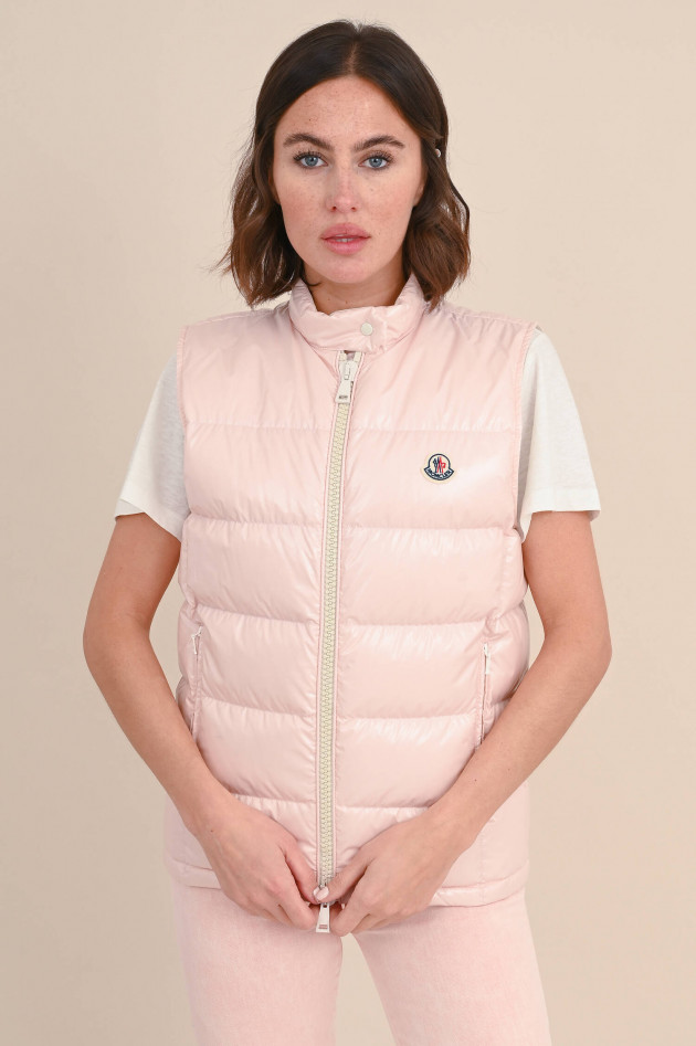 Moncler Daunengilet ALCIBIA in Rosé/Creme