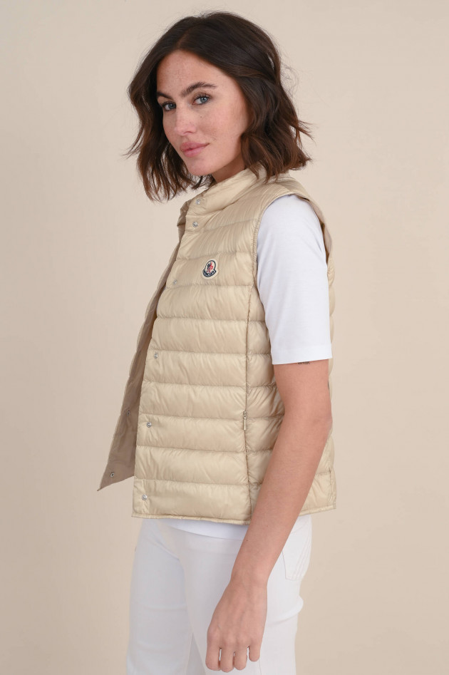 Moncler Leichtdaunengilet LIANE in Beige