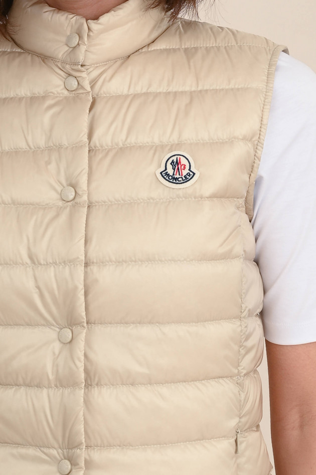 Moncler Leichtdaunengilet LIANE in Beige