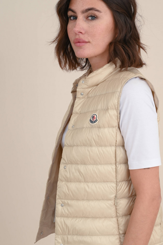 Moncler Leichtdaunengilet LIANE in Beige