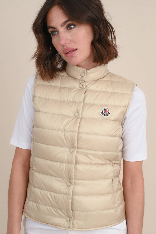 Moncler Leichtdaunengilet LIANE in Beige