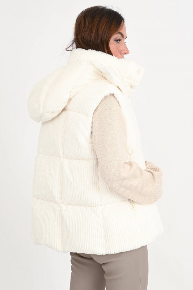 Moncler Kuscheliges Daunengilet LUZULE in Creme