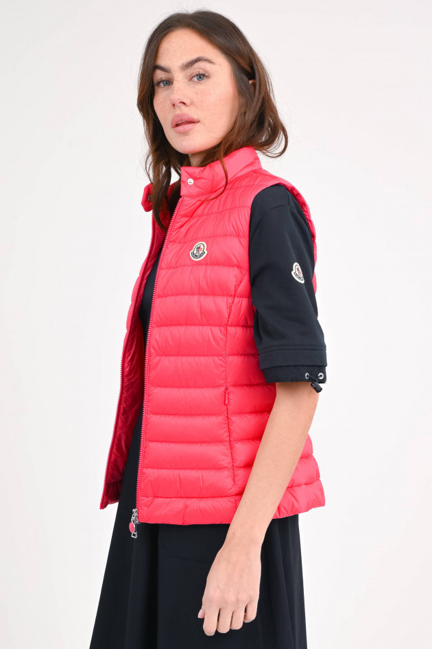 Moncler Gilet IGENS in Korallrot