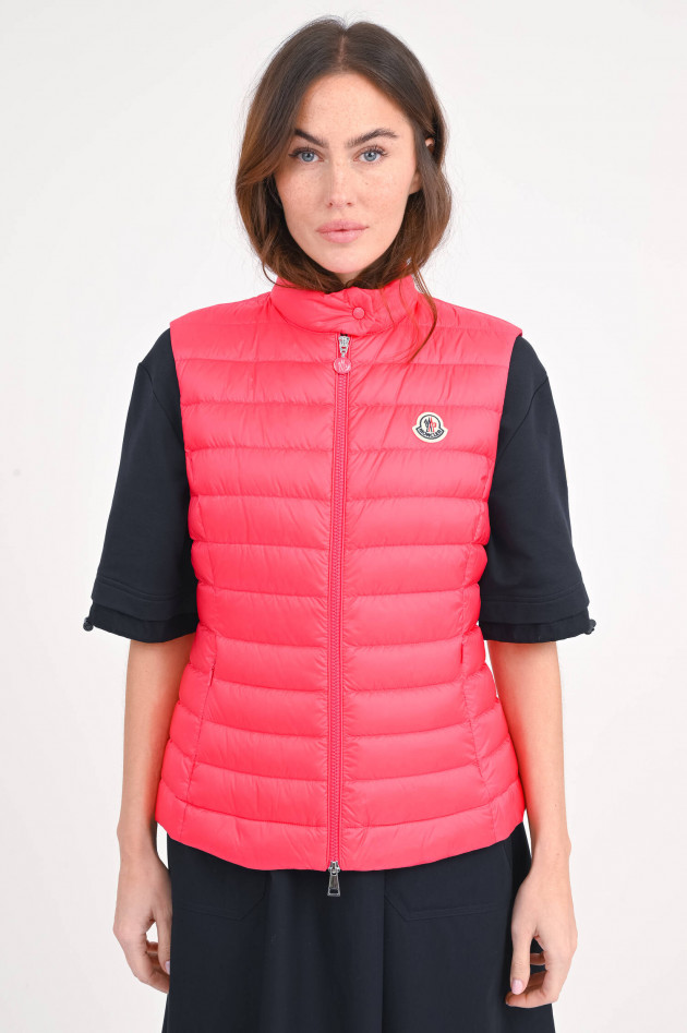 Moncler Gilet IGENS in Korallrot