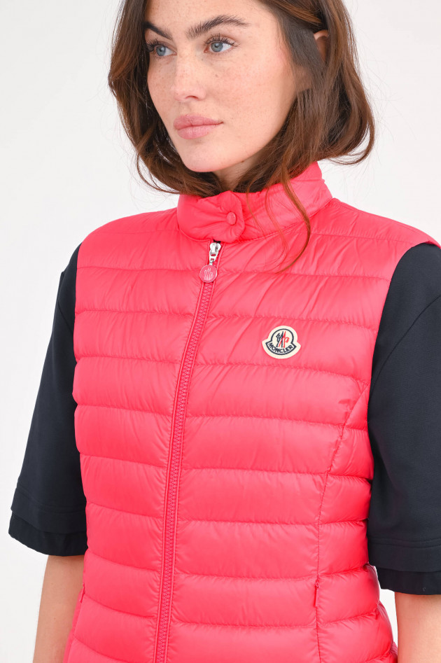 Moncler Gilet IGENS in Korallrot