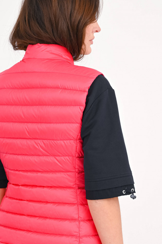 Moncler Gilet IGENS in Korallrot