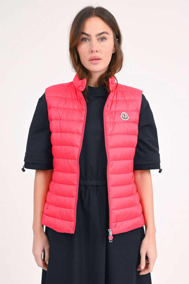 Moncler Gilet IGENS in Korallrot