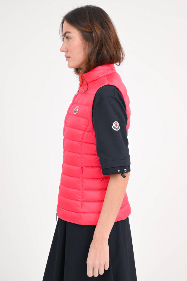 Moncler Gilet IGENS in Korallrot