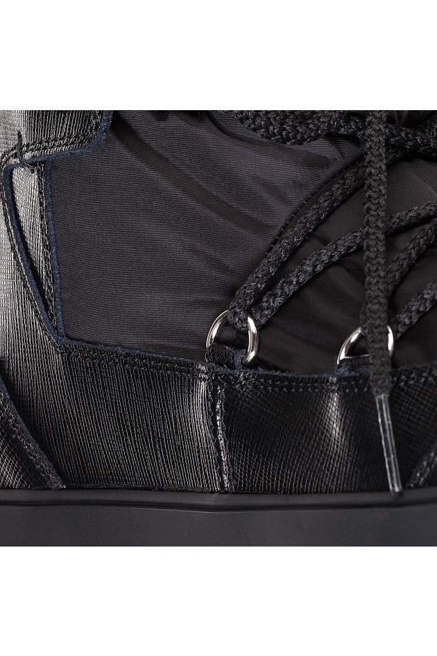 Moncler Boots NEW FANNY in Schwarz