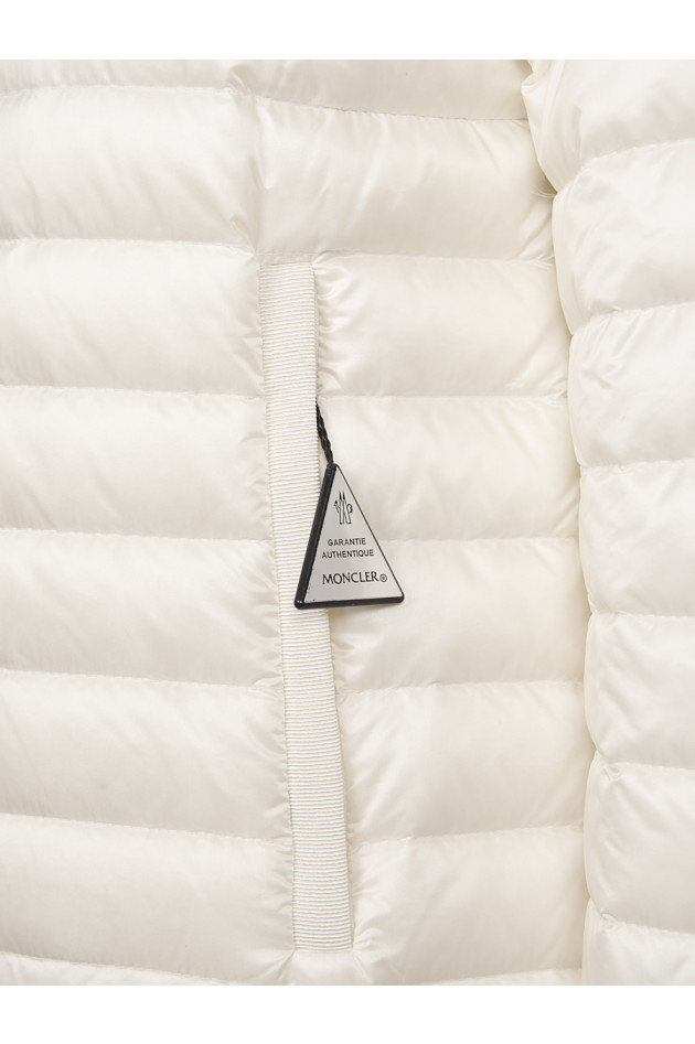 Moncler Leichtdaunenjacke BLEIN mit Rüschen in Natur