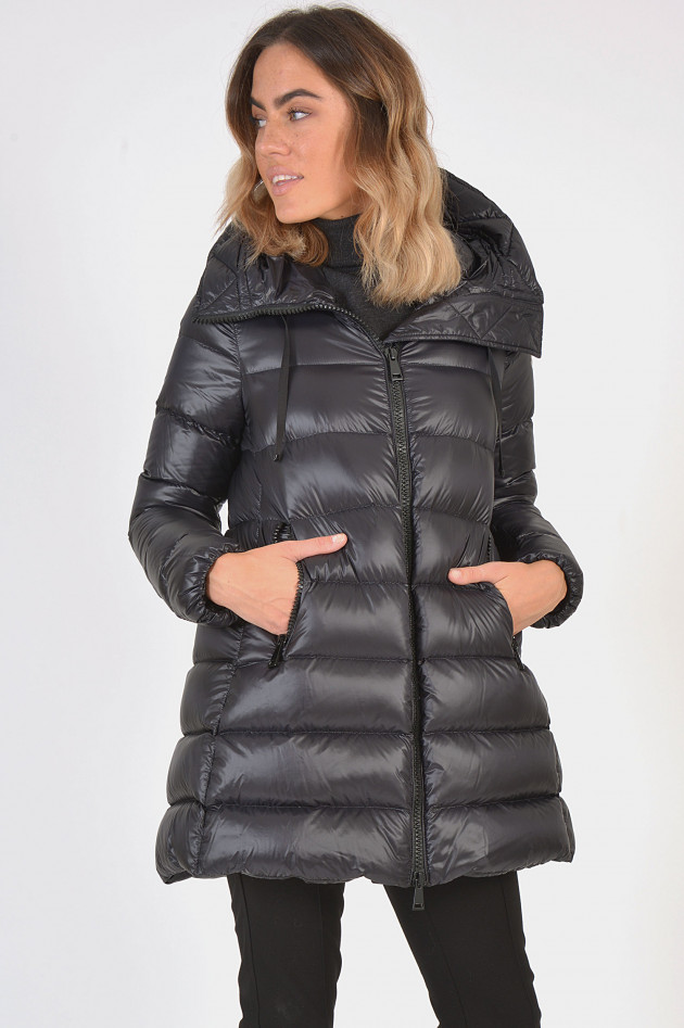 Daunenmantel SUYEN in Schwarz