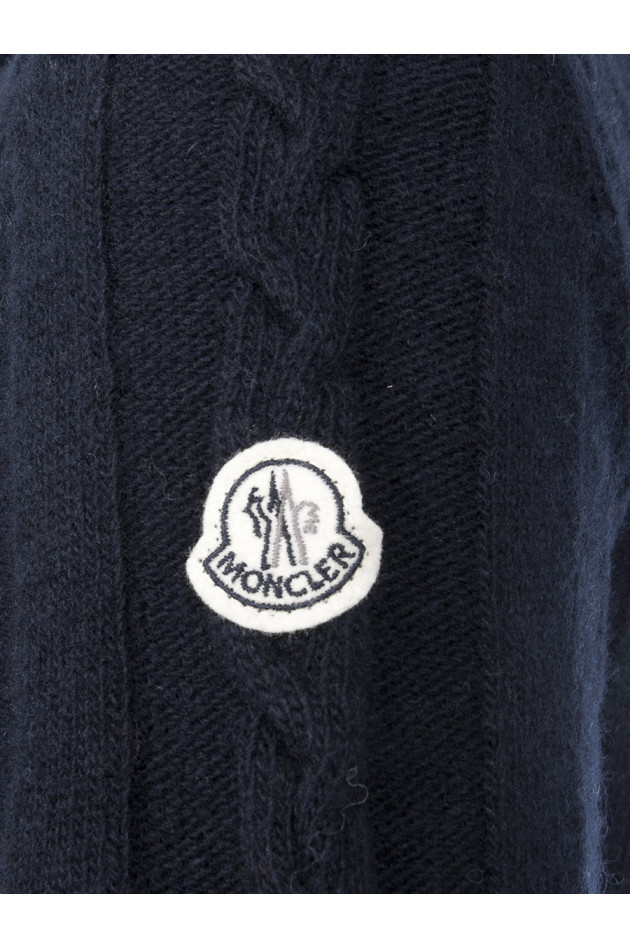 Moncler Strickkleid Marine