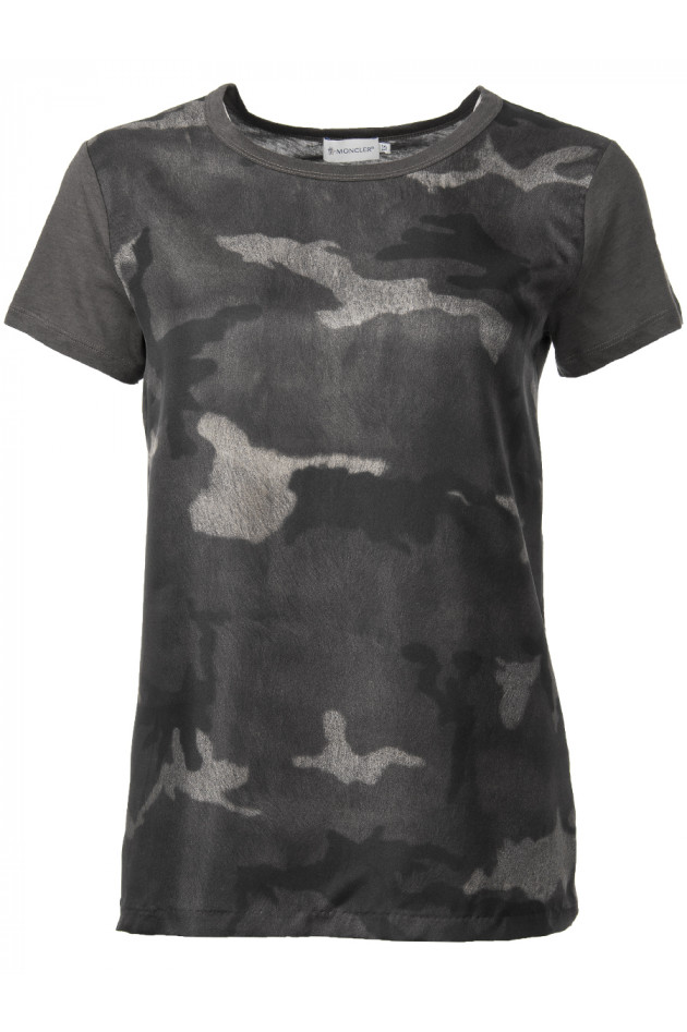 Moncler Seidenshirt Camouflage