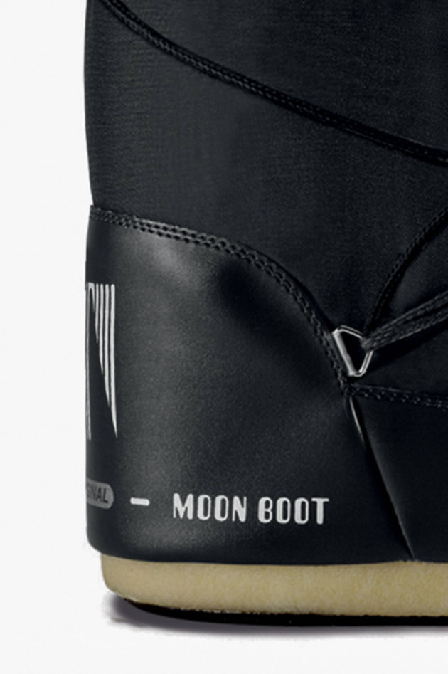 Moon Boot Schneestiefel ICON in Schwarz