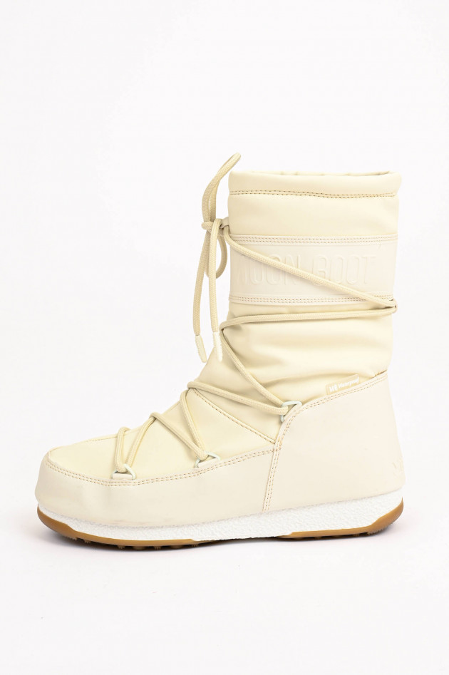 Moon Boot Winterboot MID RUBBER in Creme