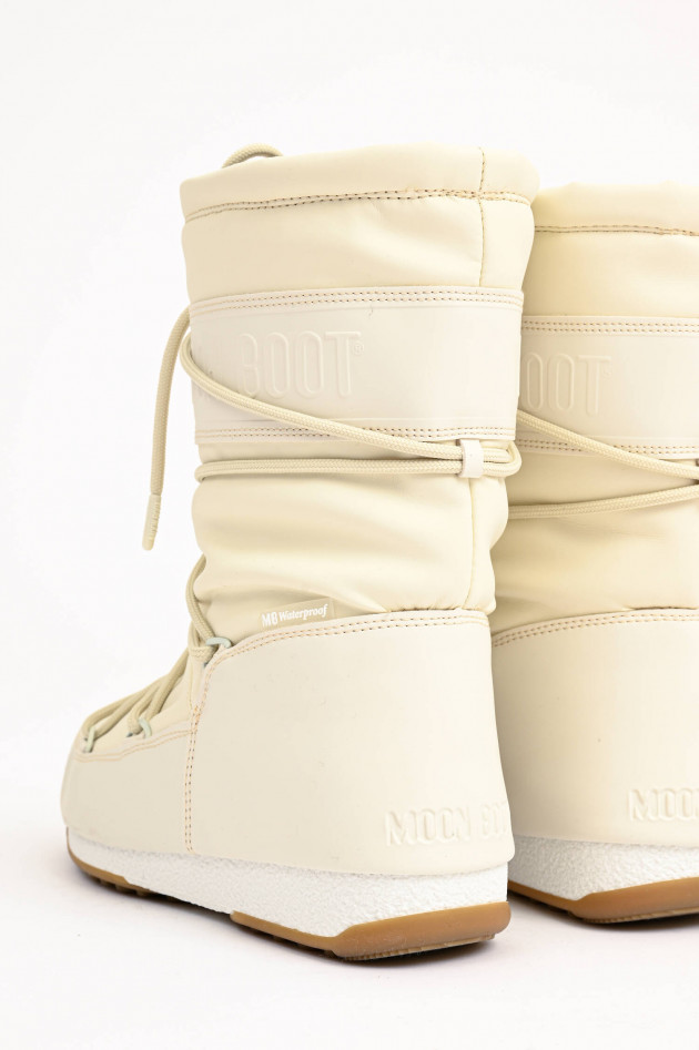 Moon Boot Winterboot MID RUBBER in Creme