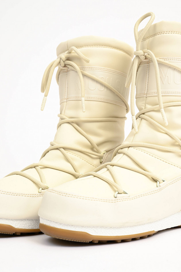 Moon Boot Winterboot MID RUBBER in Creme