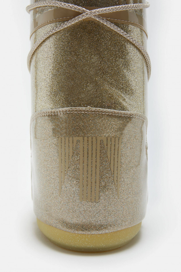 Moon Boot Moon Boot ICON GLITTER in Gold