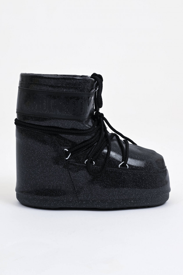 Moon Boot  Moon Boot ICON FASHION LOW GLITTER in Schwarz