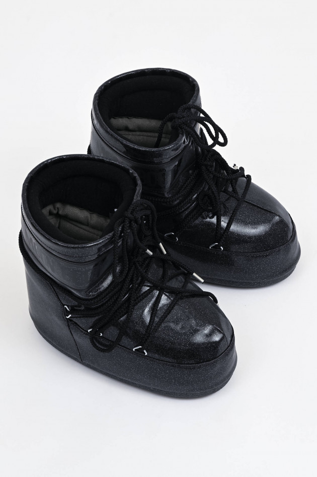 Moon Boot  Moon Boot ICON FASHION LOW GLITTER in Schwarz