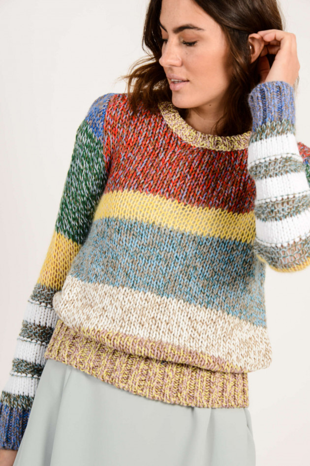 N°21 Strickpullover in Bunt